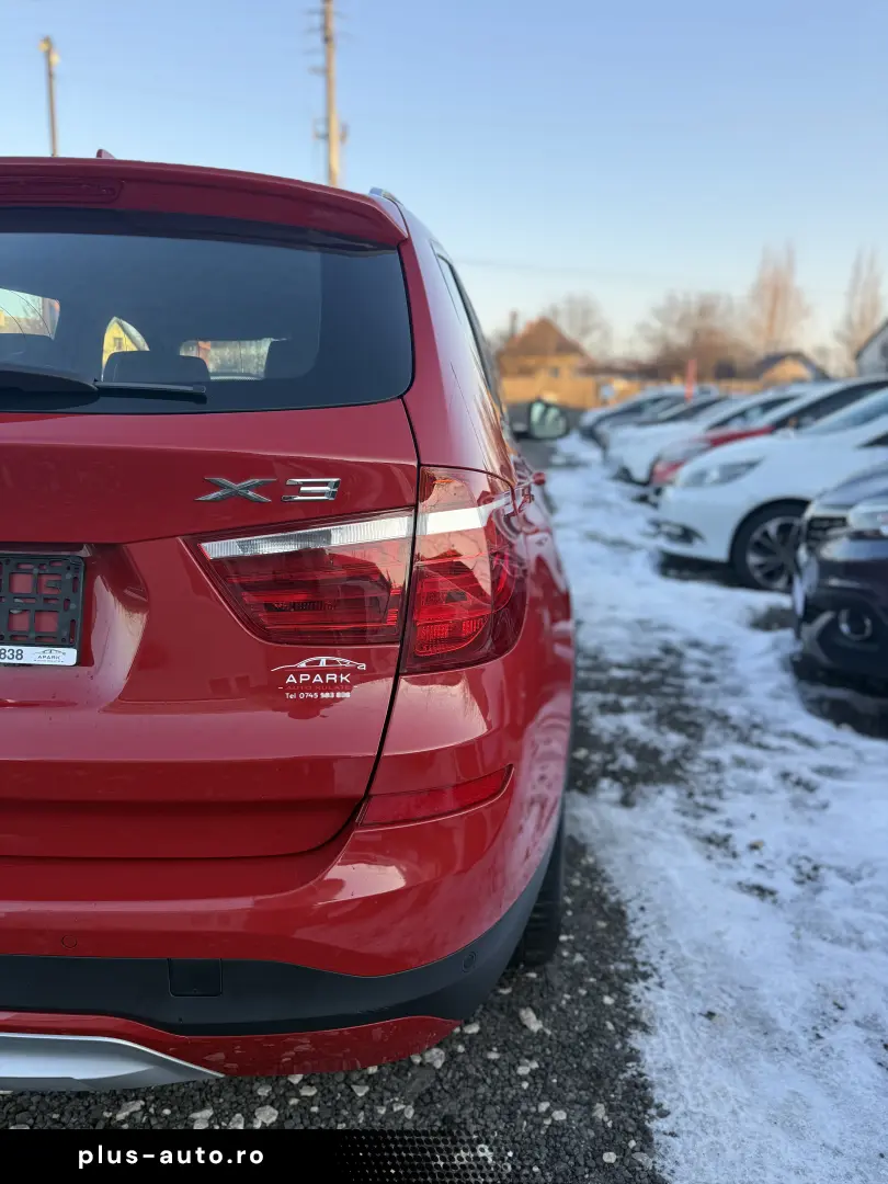 Bmw X3 X-Drive Facelift 2015 Euro 6