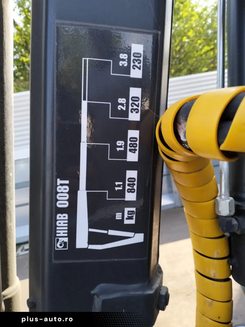 REMORCA CU MACARA NIEWIADOW B3500 N1