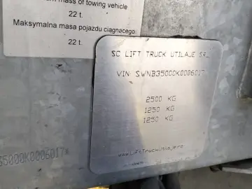 REMORCA CU MACARA NIEWIADOW B3500 N1