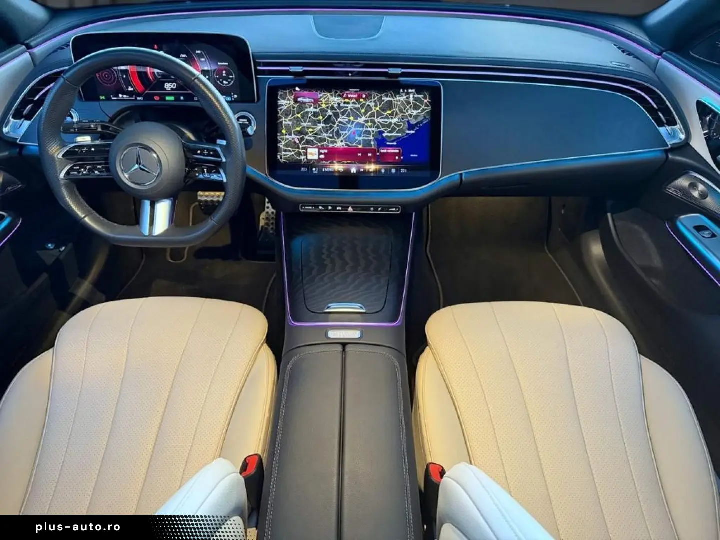 MERCEDES-BENZ E 300 e AMG  Night  Beige Int.  Pano  Burm. 4D