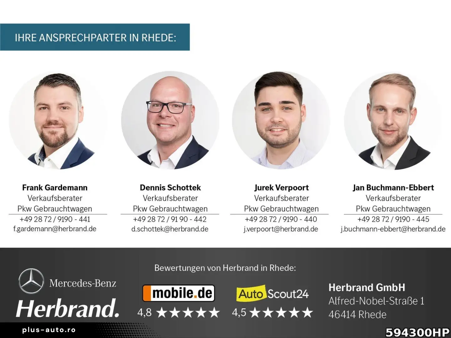 MERCEDES-BENZ E 300 de 4M T All-Terrain  AHK Pano Burmester