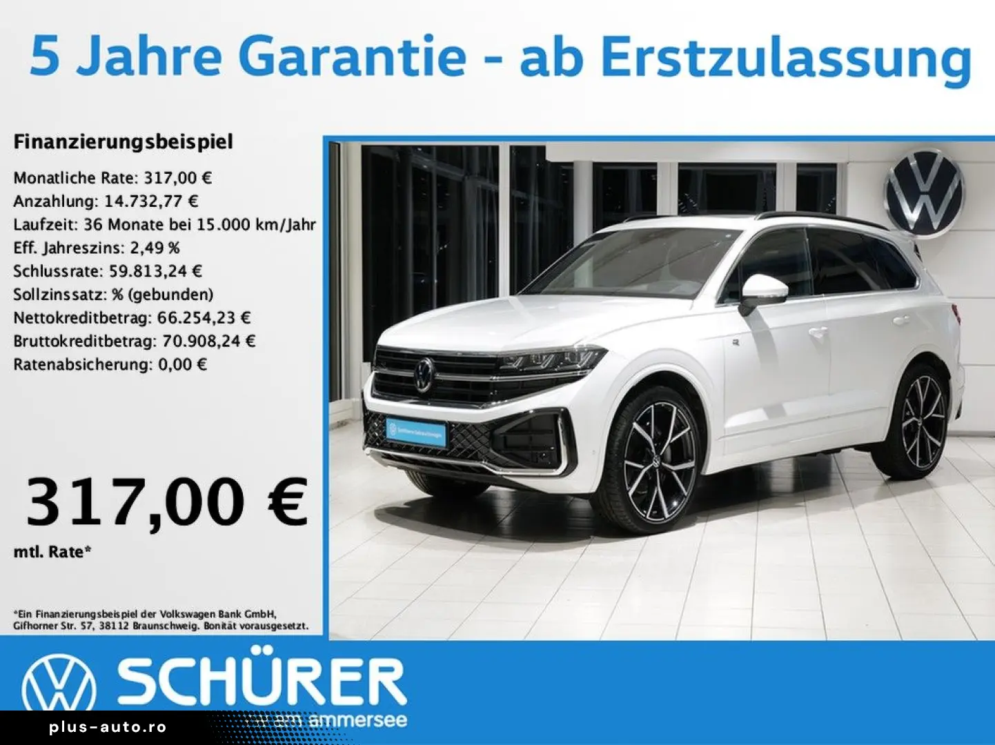 VW Touareg 3.0TDI R-Line Wankstabi Nachtsicht StdHz