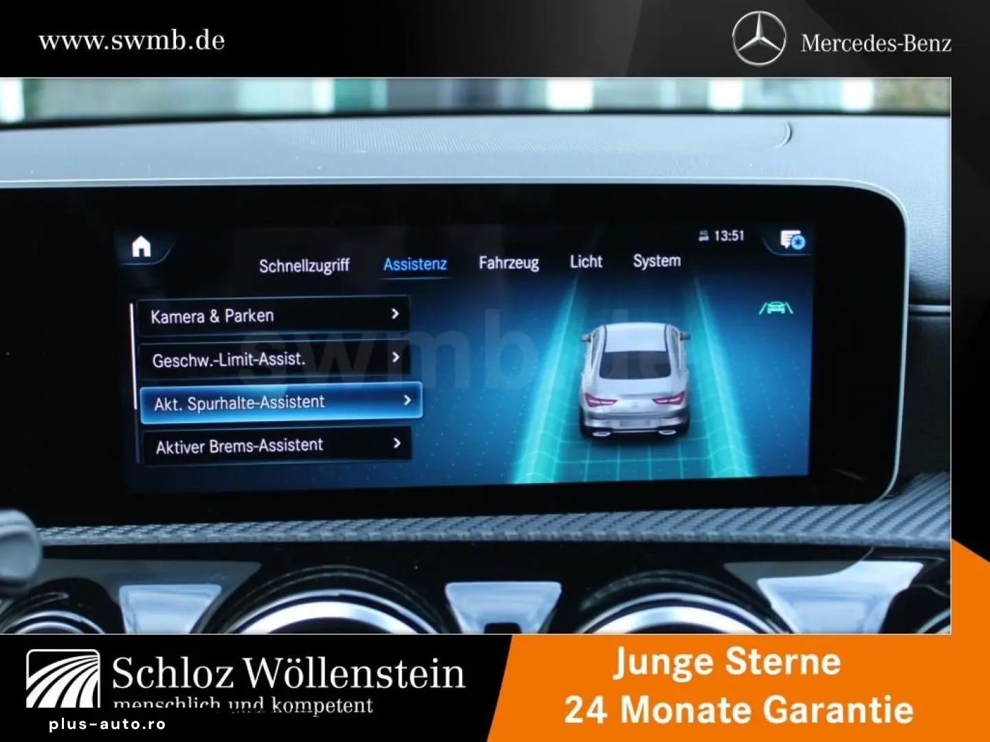 MERCEDES-BENZ CLA 180 LED RfCam Totwinkel SpiegelP ParkP