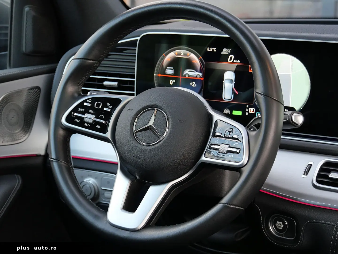 MERCEDES-BENZ GLE 350de 4M. AMG 360 HUD Pan.Bel Burn