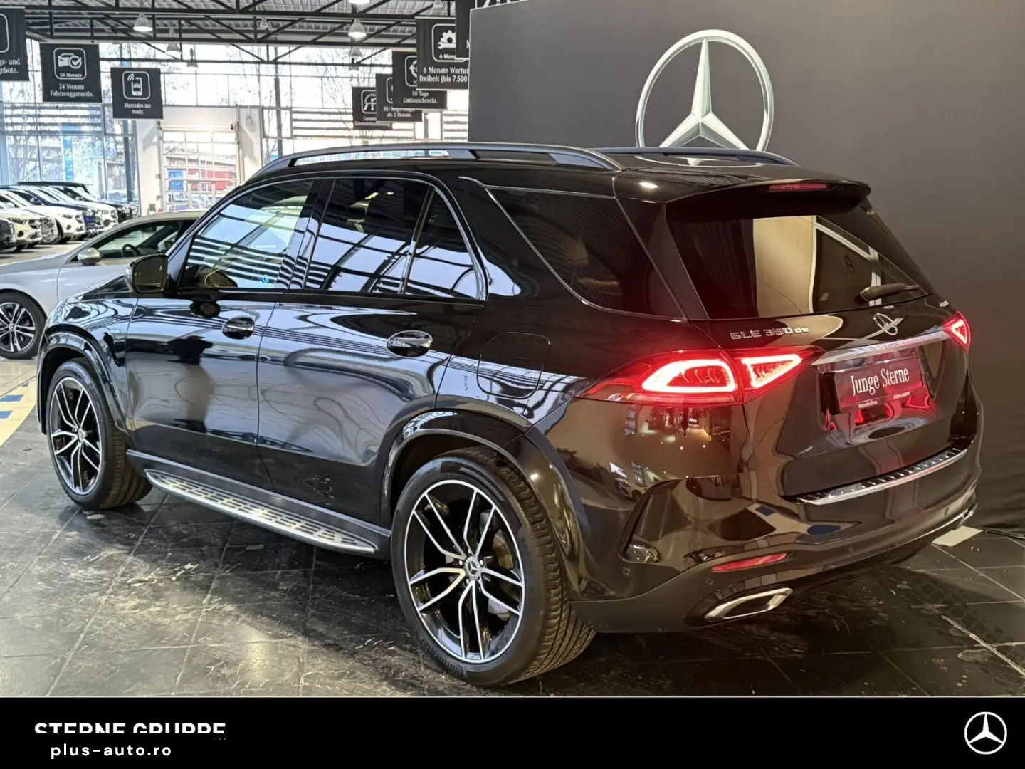 MERCEDES-BENZ GLE 350 de 4M AMG EXC NIGHT AHK Distr Pano