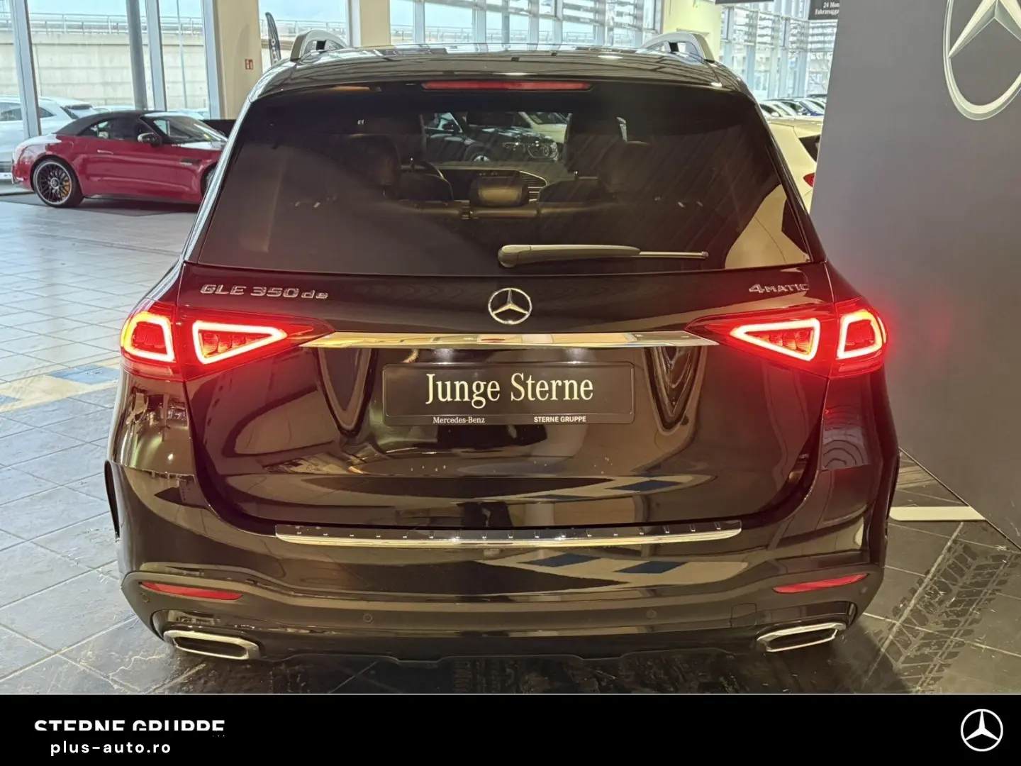 MERCEDES-BENZ GLE 350 de 4M AMG EXC NIGHT AHK Distr Pano
