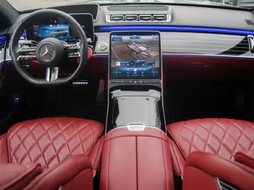 MERCEDES-BENZ S 350 d 4M INTERIEUR ROT ENERGIZING AMG Line