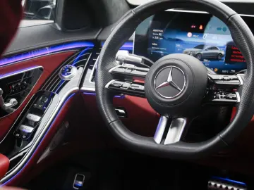 MERCEDES-BENZ S 350 d 4M INTERIEUR ROT ENERGIZING AMG Line