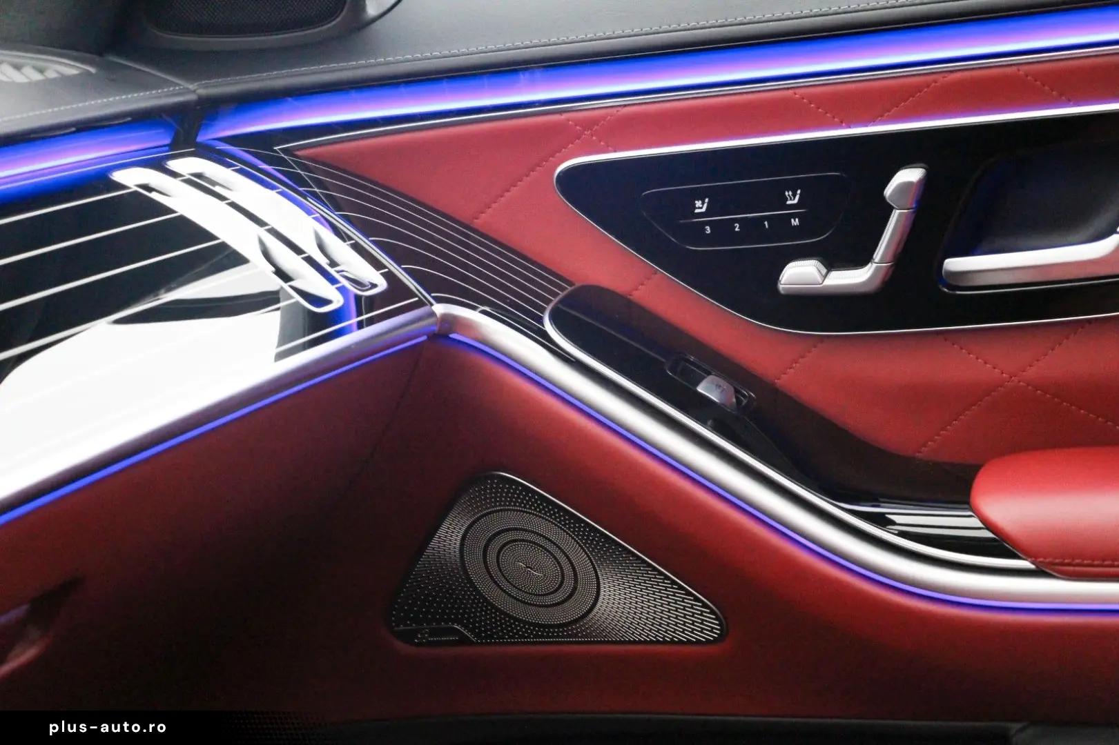 MERCEDES-BENZ S 350 d 4M INTERIEUR ROT ENERGIZING AMG Line