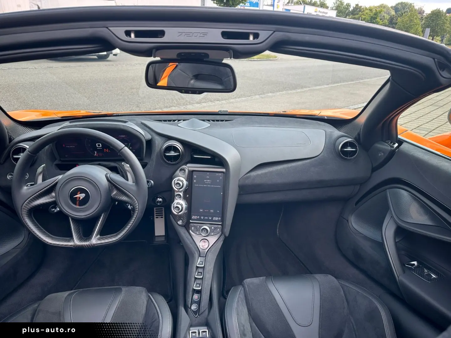 MCLAREN 720S SPIDER PERFOR. PLUS.KERAMIK CARBON LIFT B&W