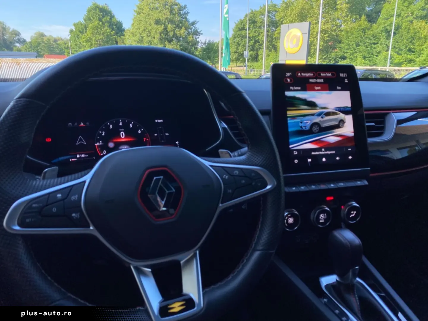 RENAULT Arkana R.S. Line 1. HAND AUTOMATIK SPORT LED KAM