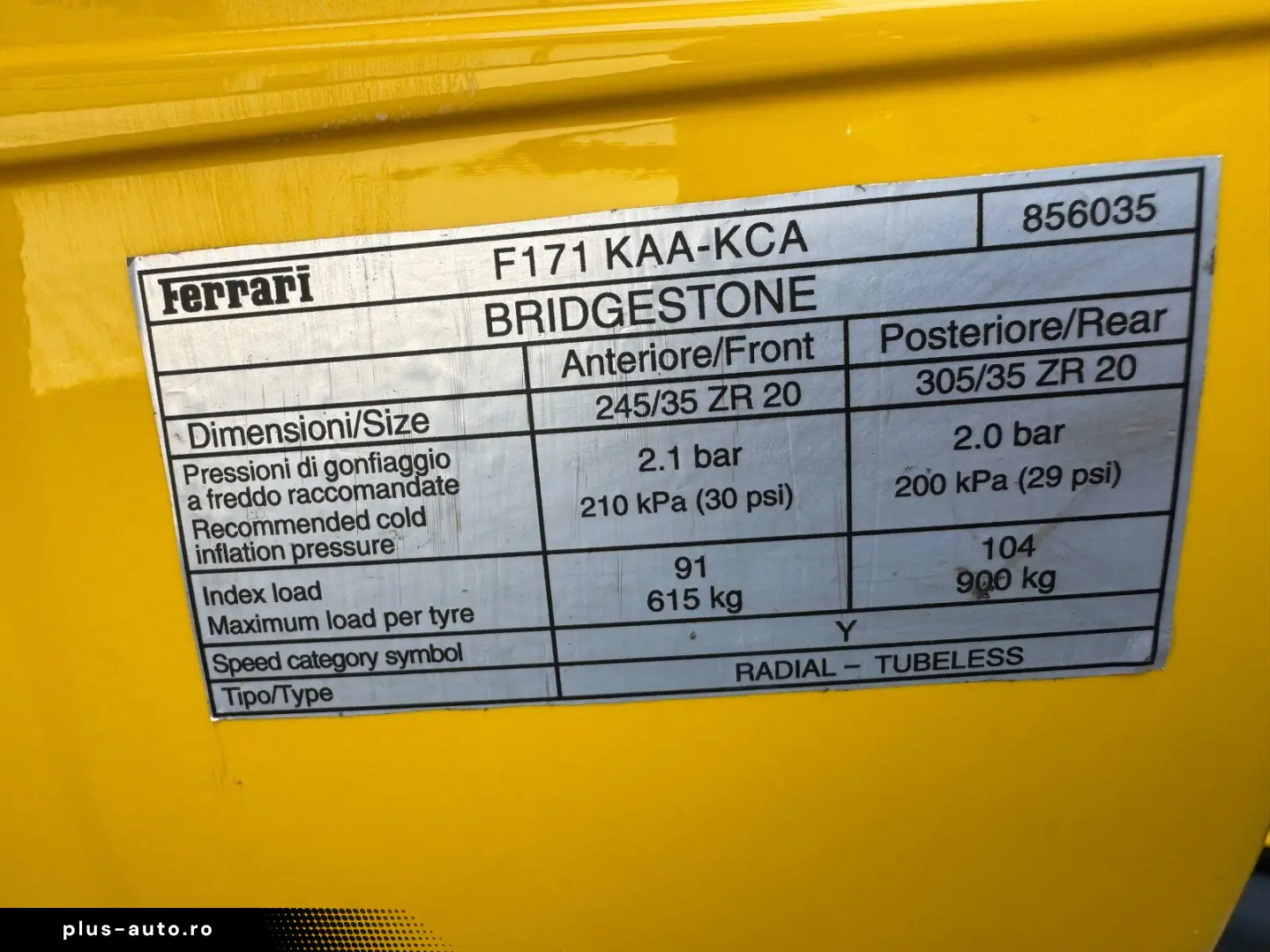 FERRARI 296 GTB Coupe