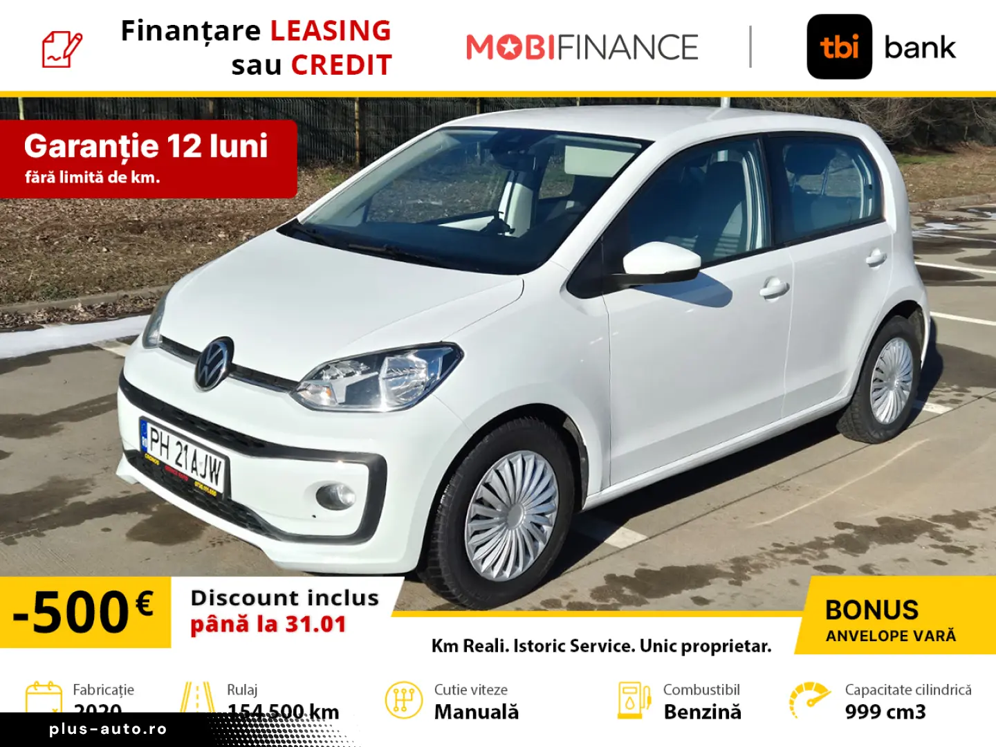 Volkswagen up! 1.0 BMT MPI Move
