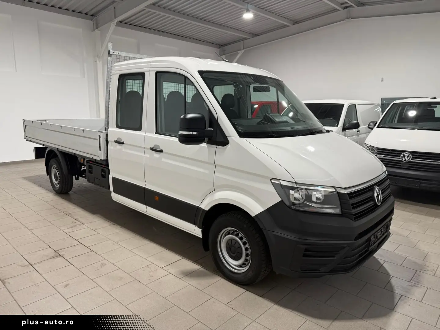 VW Crafter Pritsche-Doka(7-Si.) LR Klima DSG Standh