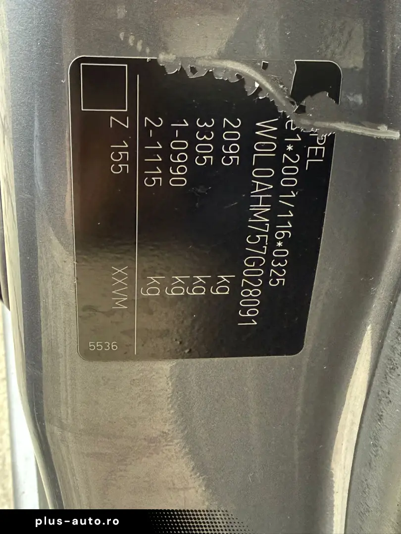 Opel Zafira 1.8 140 CP Euro 4   7 Locuri