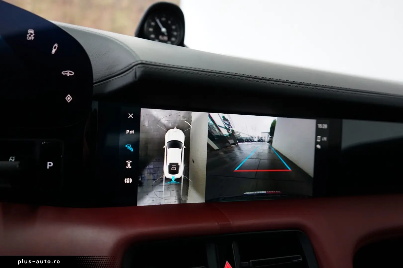 PORSCHE Taycan rot-rot LUFT PANO ACC 18W BOSE MATRIX 21z