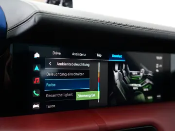 PORSCHE Taycan rot-rot LUFT PANO ACC 18W BOSE MATRIX 21z