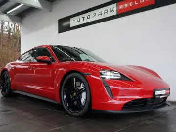 PORSCHE Taycan rot-rot LUFT PANO ACC 18W BOSE MATRIX 21z