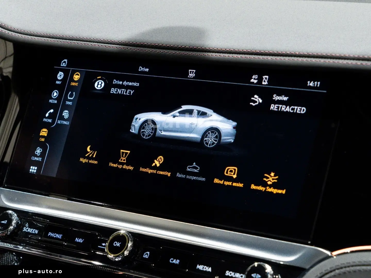 BENTLEY Continental GT S V8 -CARBON-TOURING-ROT. DISPLAY