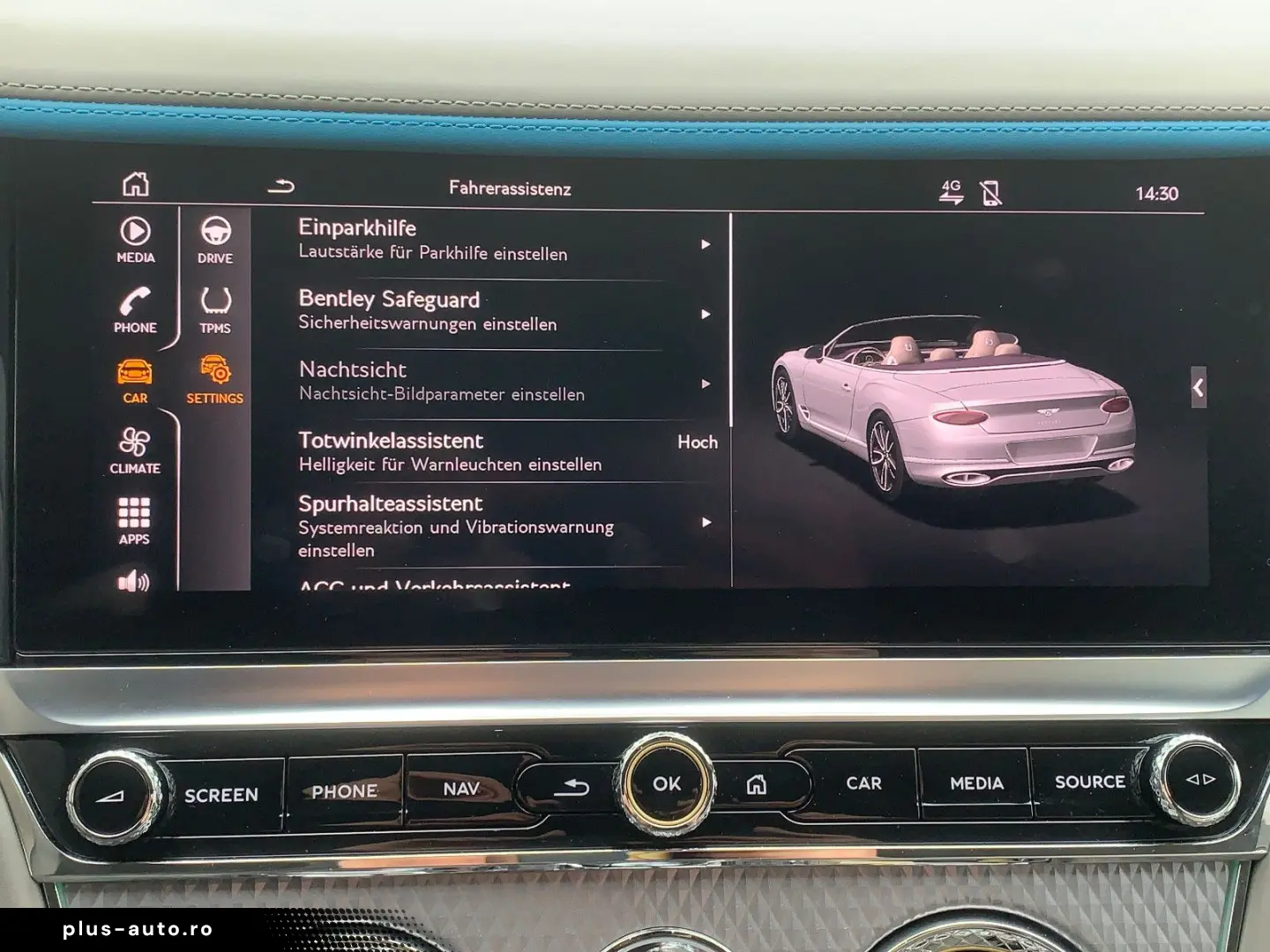 BENTLEY Continental GTC V8 Mulliner Touring B&O Carbon