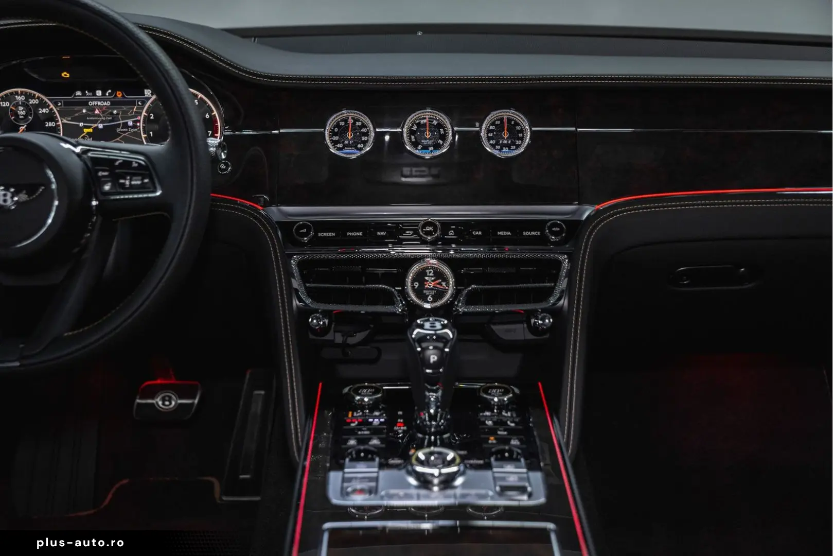 BENTLEY Flying Spur W12  NAIM Rotating Display