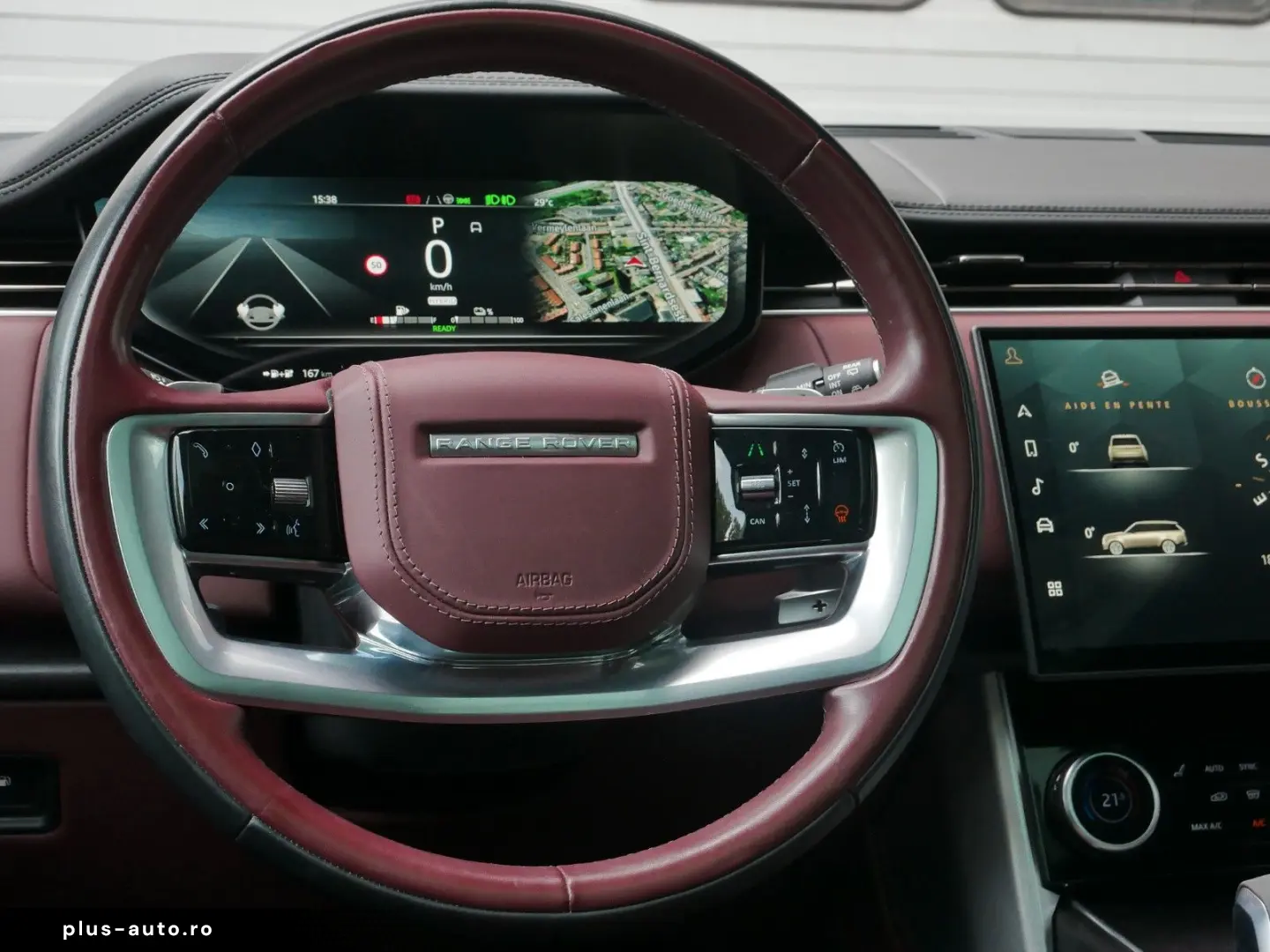 LAND ROVER RR 3.0 PHEV LWB Long Autobiography SV red garnet