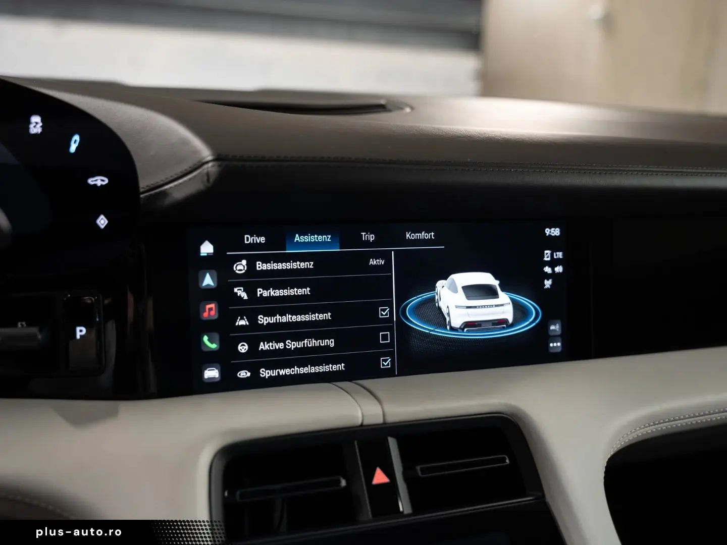 PORSCHE Taycan 4S InnoDrive Surround View Beifahrerdispl