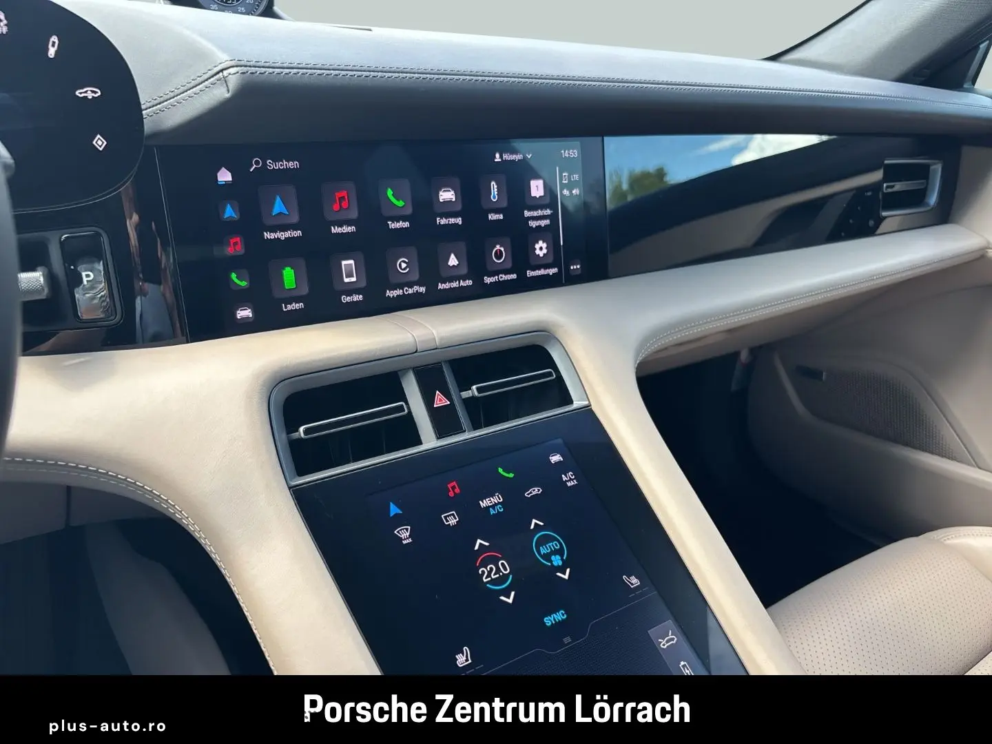 PORSCHE Taycan 4S Frozenblue BOSE Rückfahrkamera LED