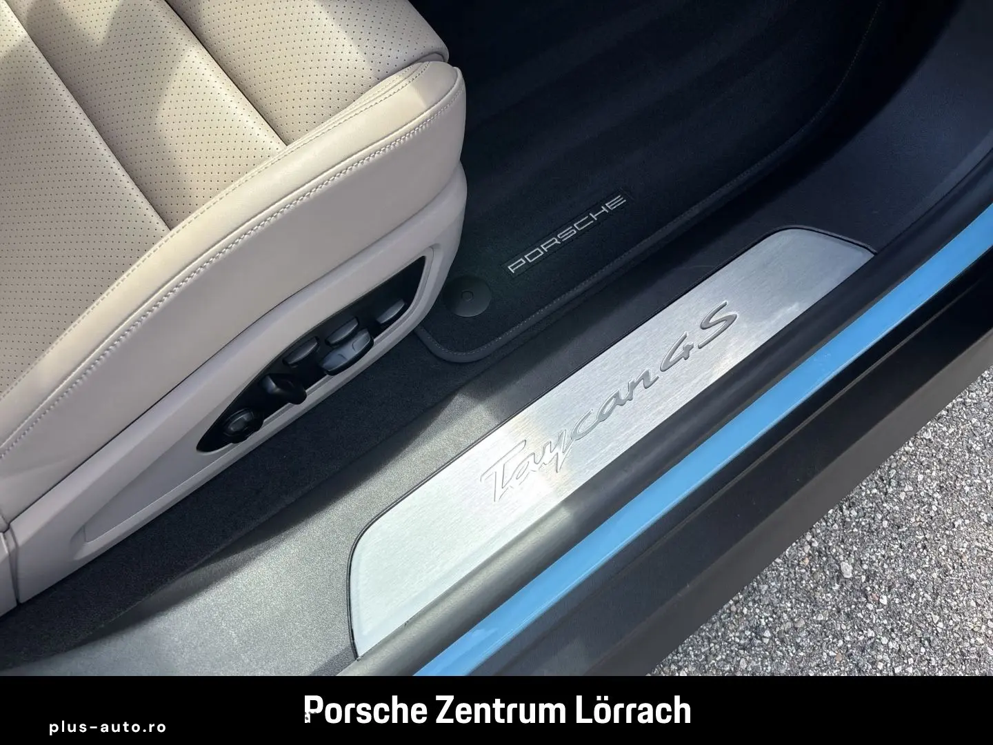 PORSCHE Taycan 4S Frozenblue BOSE Rückfahrkamera LED