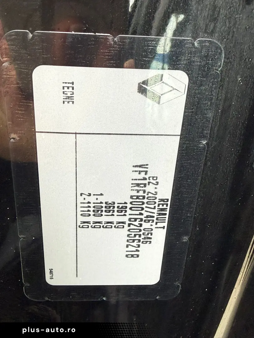 1.5 dCi 116CP Euro 6   Garantie 12 Luni