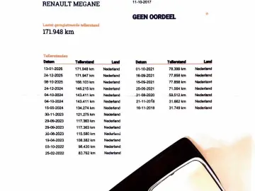 Renault Megane 1.5 dCi 110 CP   Garantie 12 Luni