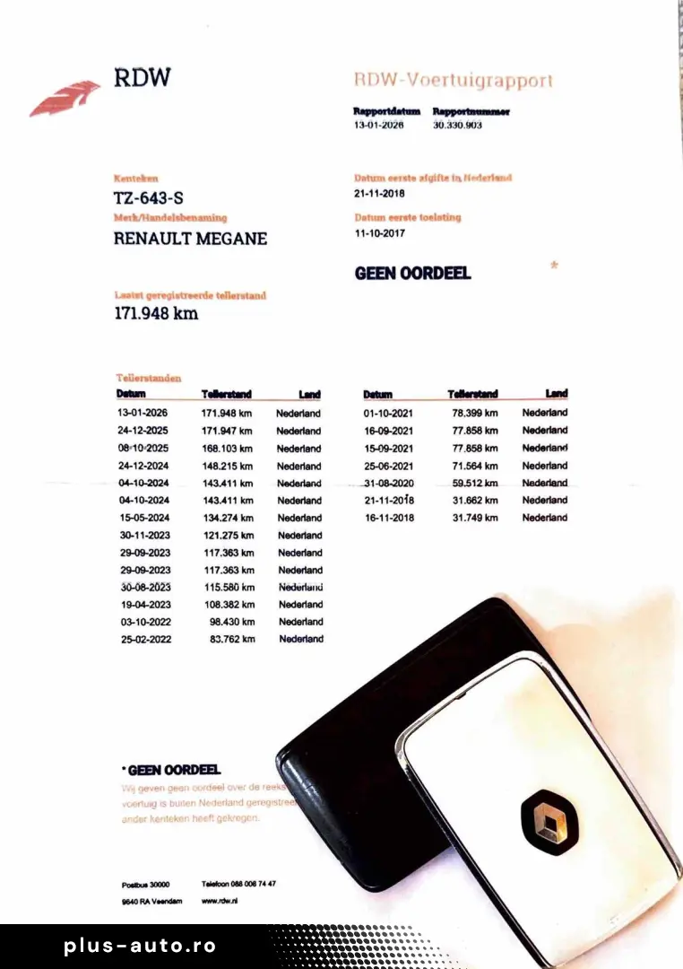 Renault Megane 1.5 dCi 110 CP   Garantie 12 Luni