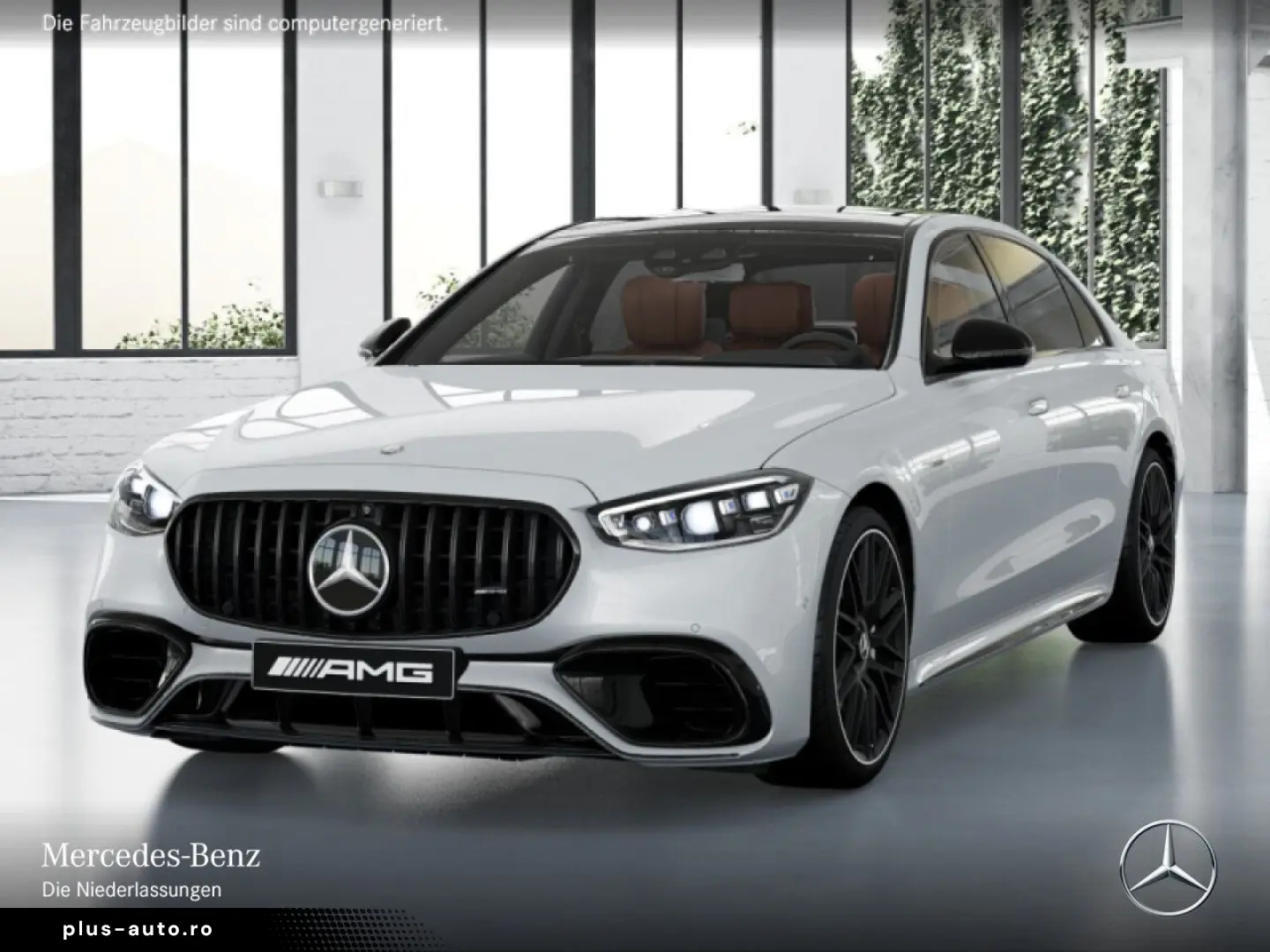 MERCEDES-BENZ S 63 AMG E Perf Pano TV