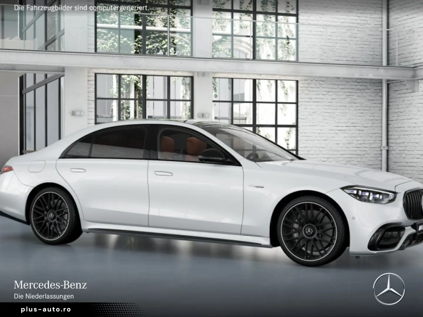 MERCEDES-BENZ S 63 AMG E Perf Pano TV