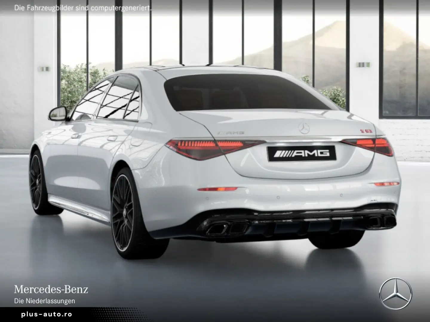 MERCEDES-BENZ S 63 AMG E Perf Pano TV