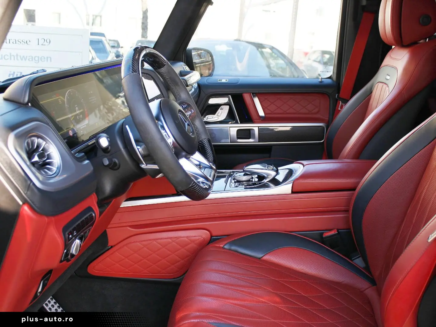 MERCEDES-BENZ G63 AMG VOLL  CARBON LEDER-ROT TV-FOND&hellip;