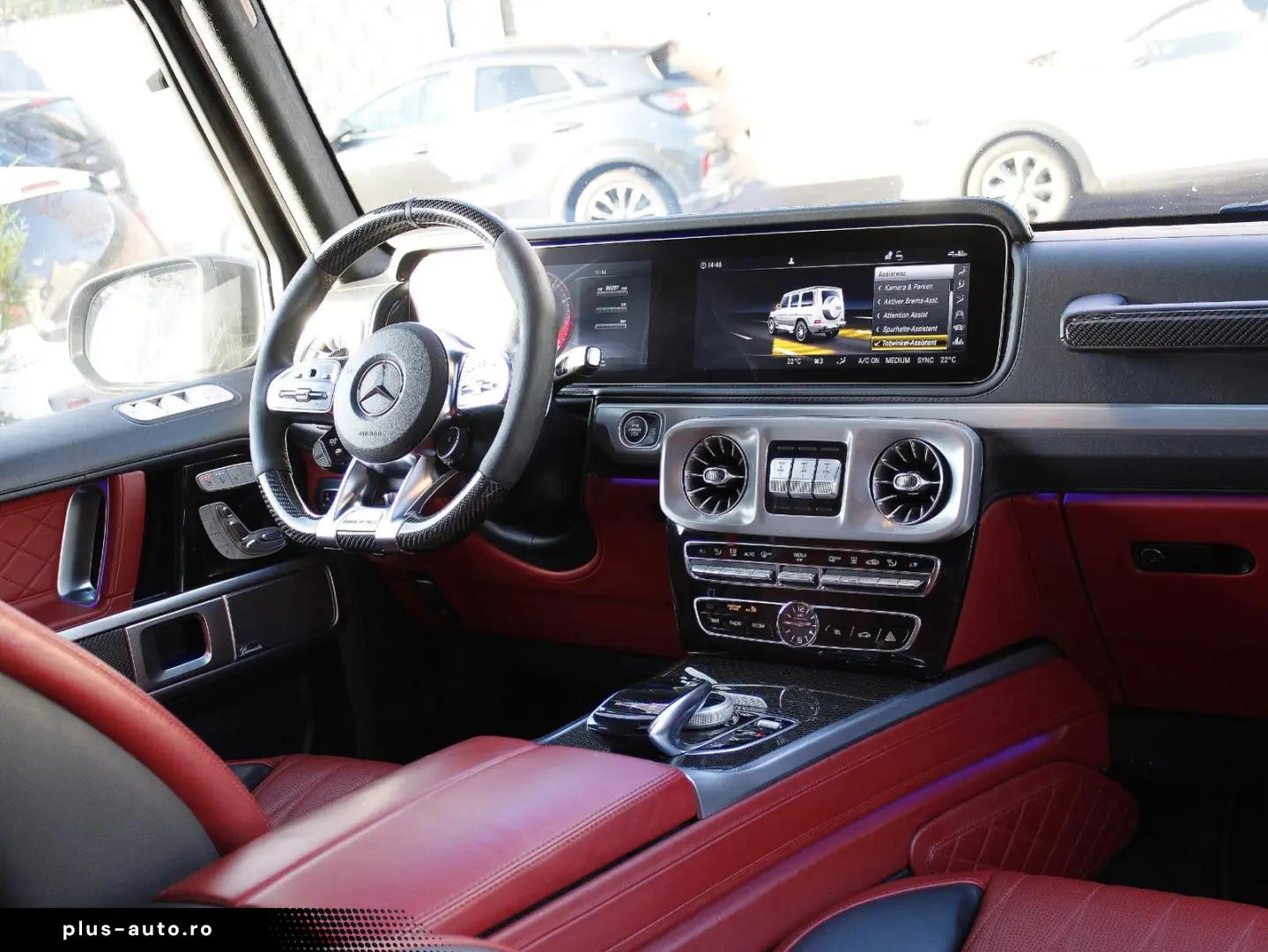 MERCEDES-BENZ G63 AMG VOLL  CARBON LEDER-ROT TV-FOND&hellip;