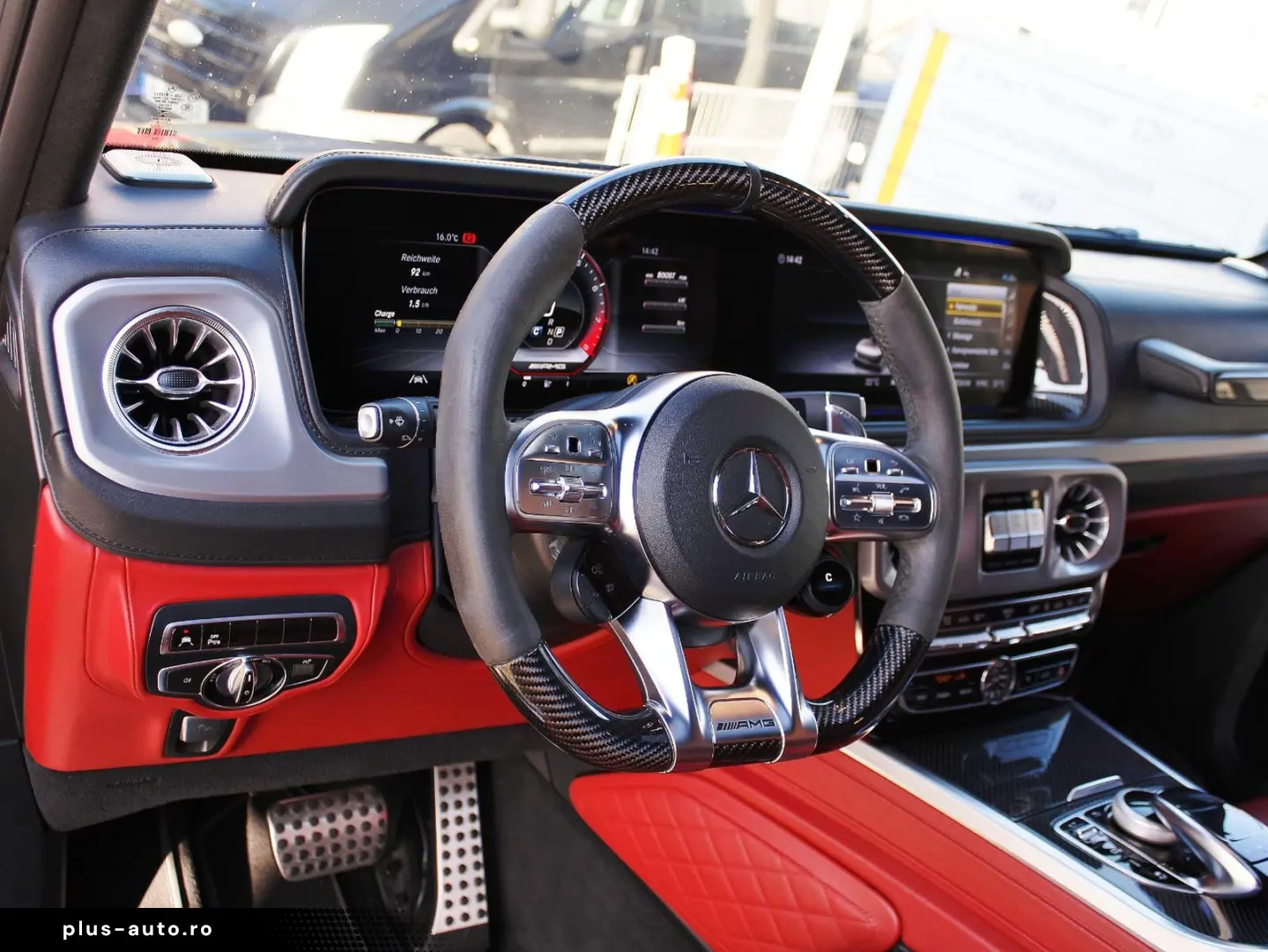MERCEDES-BENZ G63 AMG VOLL  CARBON LEDER-ROT TV-FOND&hellip;
