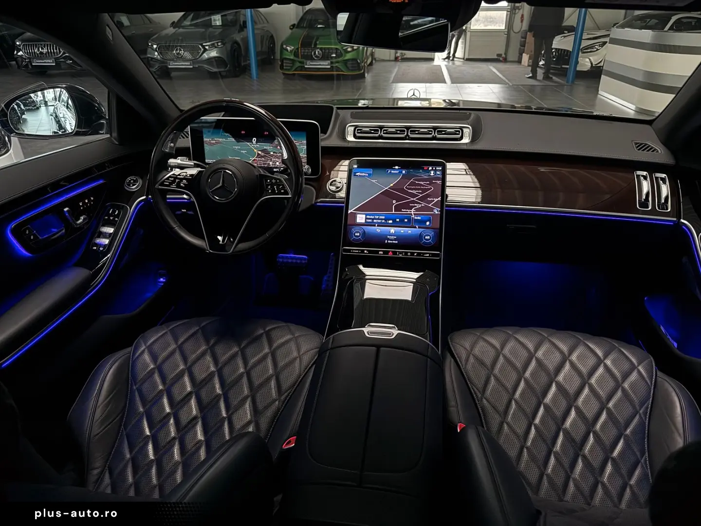 MERCEDES-BENZ S 450 4M L AMG MBUX  - MULTIKONTUR!