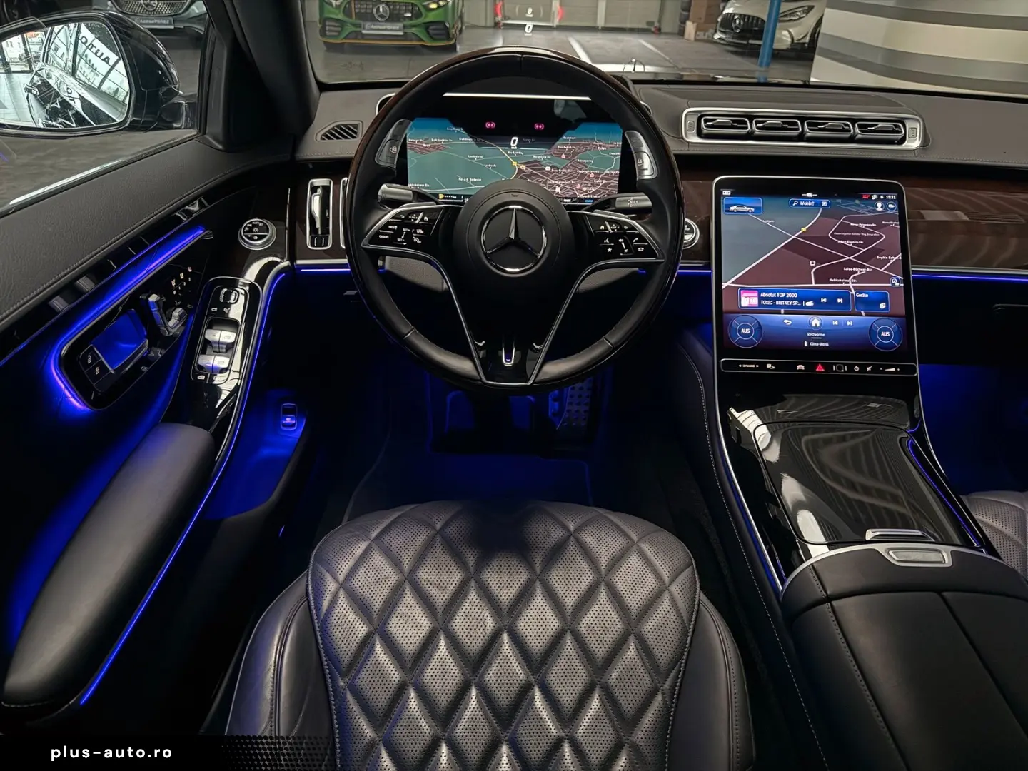 MERCEDES-BENZ S 450 4M L AMG MBUX  - MULTIKONTUR!