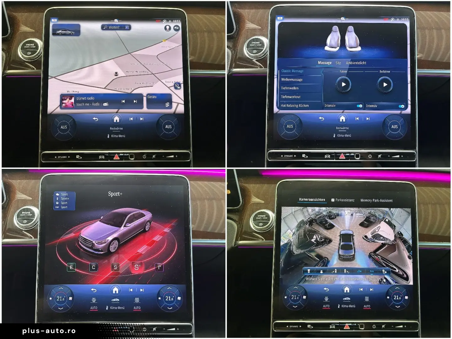 MERCEDES-BENZ S 450 4M L AMG MBUX  - MULTIKONTUR!