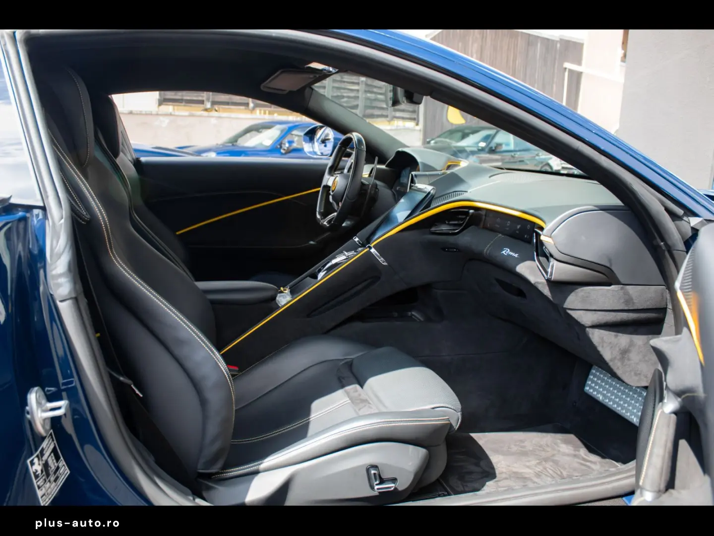 FERRARI Roma  BLU SCOZIA SPEC CARBON DISP LEDS XPEL