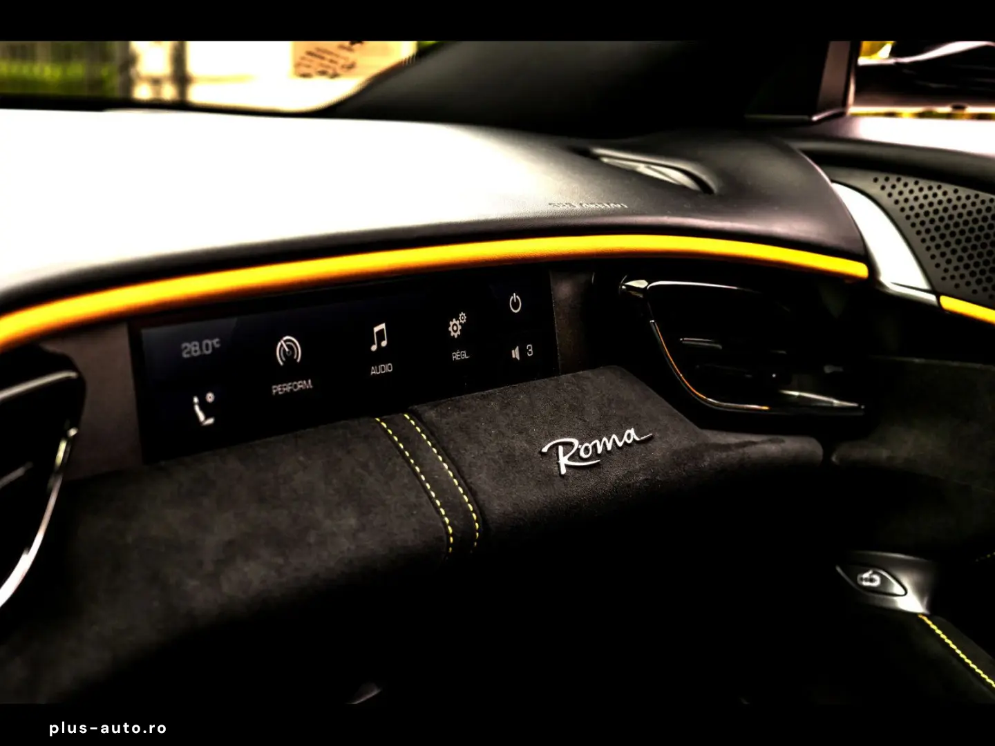 FERRARI Roma  BLU SCOZIA SPEC CARBON DISP LEDS XPEL