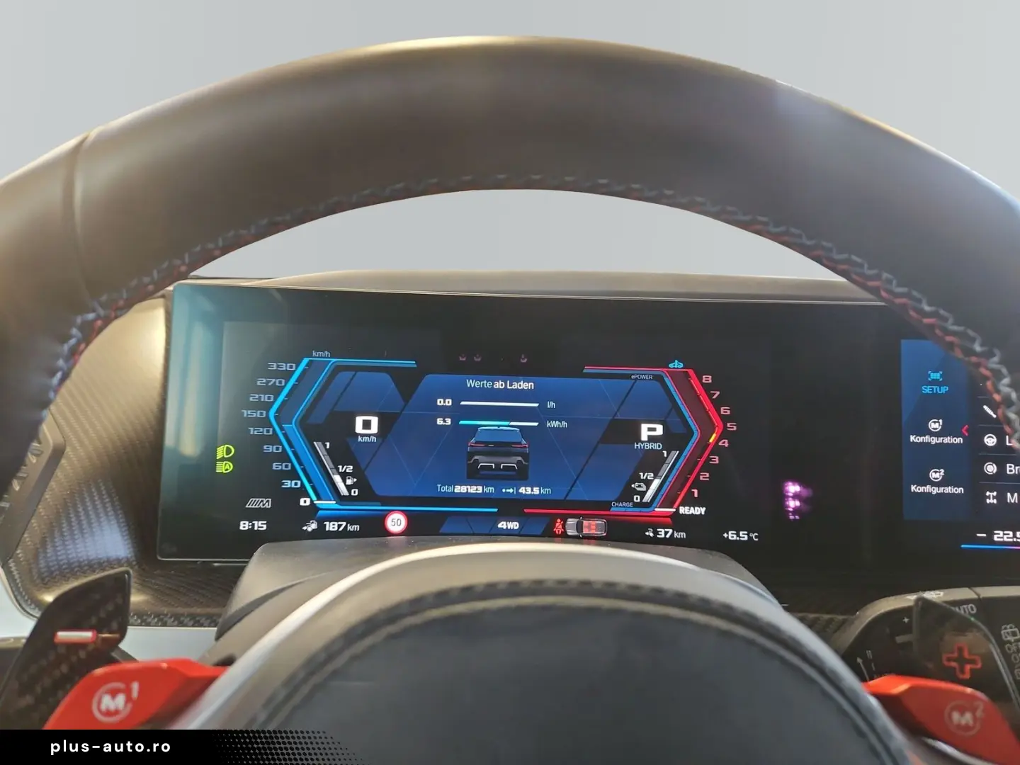 BMW XM 50e  AHK H K HUD IconicGlow Au