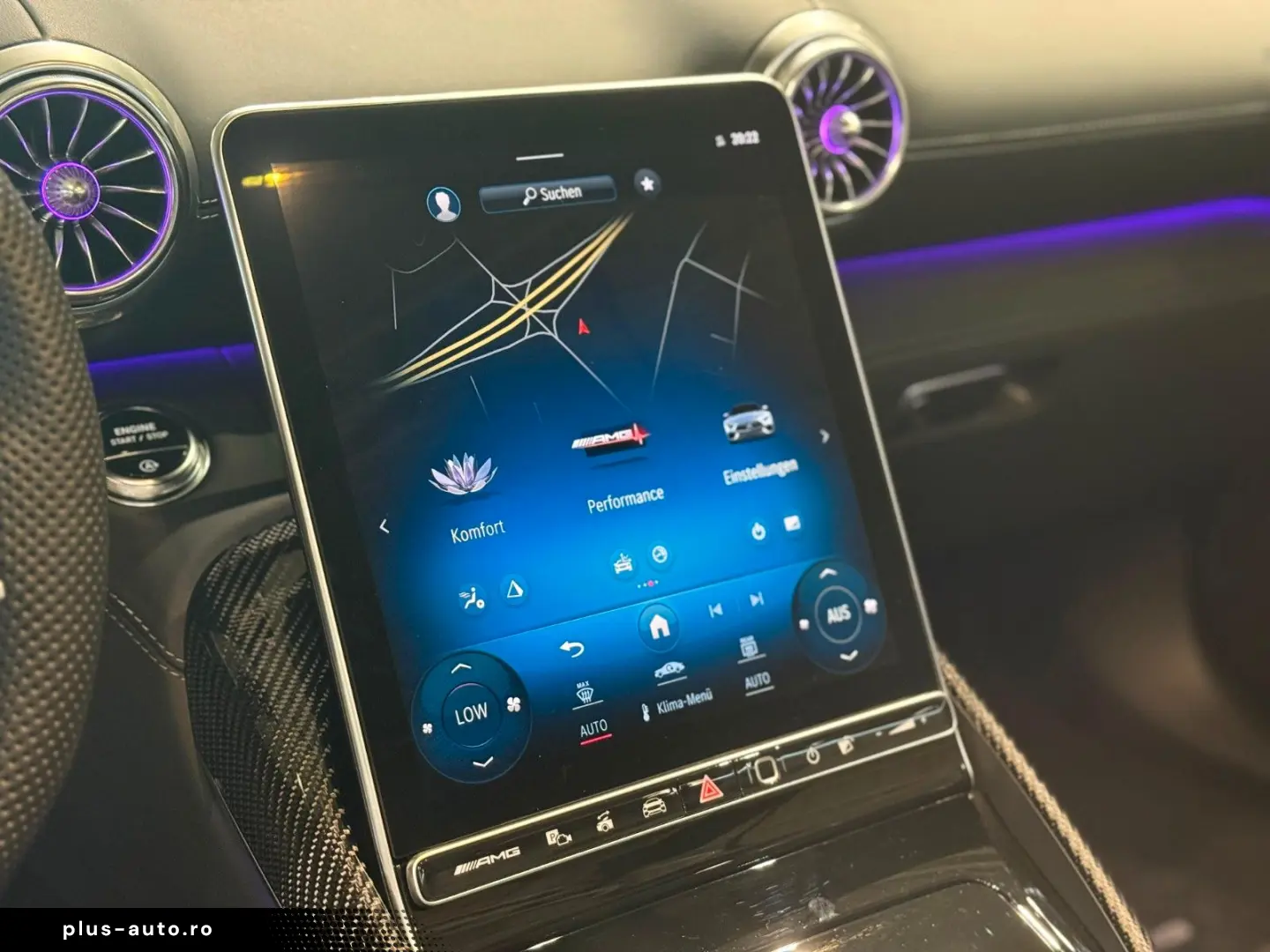 MERCEDES-BENZ SL 55 AMG  Magno Keramik Carbon Burmester