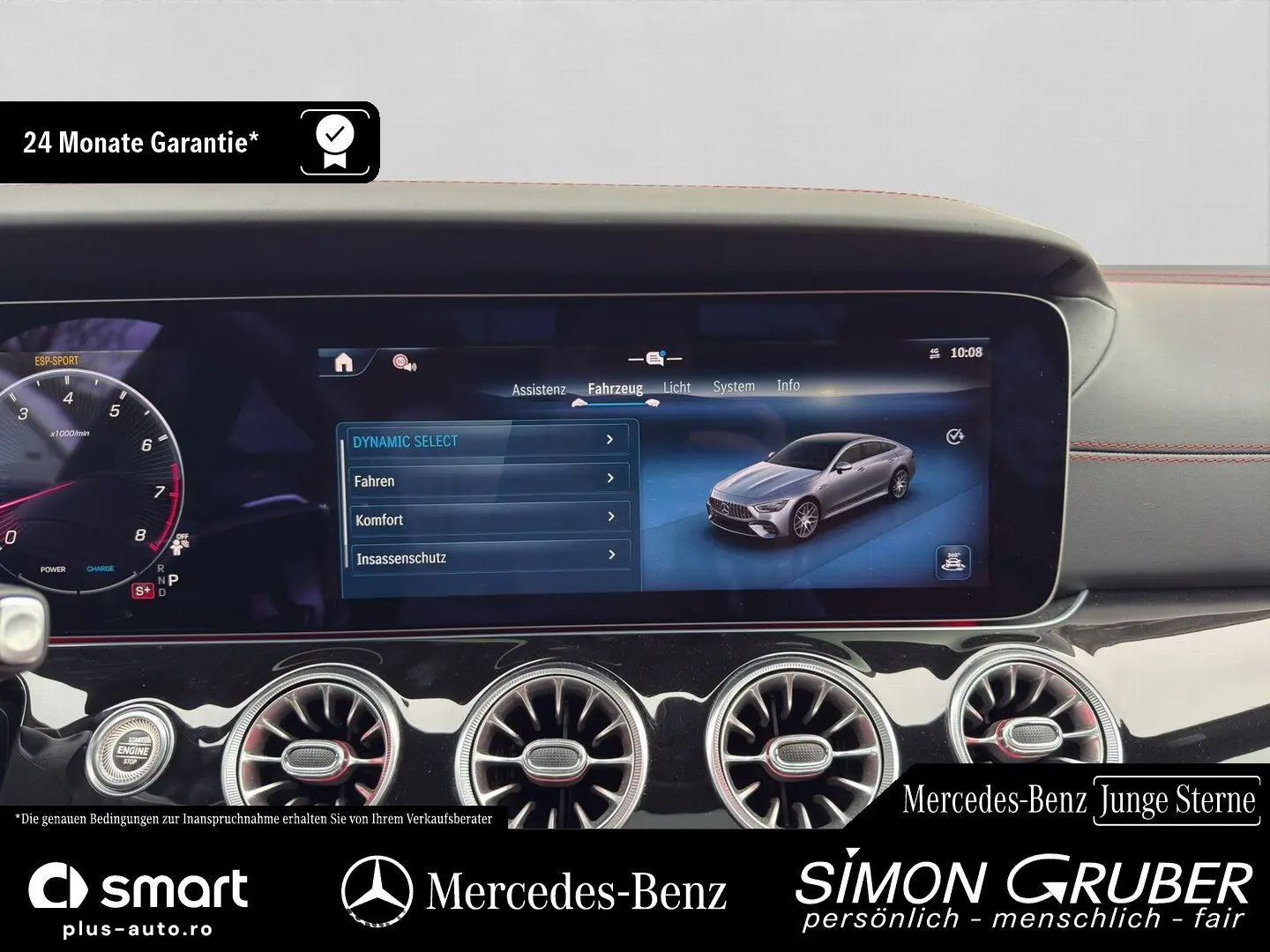 MERCEDES-BENZ GT 43 4M  AMG Night Pano Perfo Abg. Massage