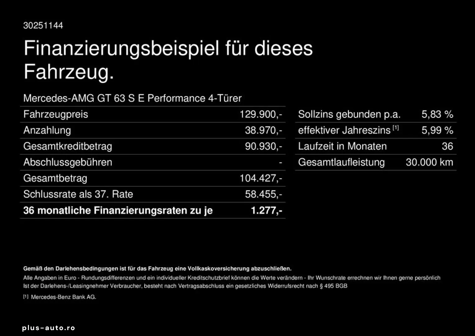 MERCEDES-BENZ GT 63 SE Performance HAL Massage Pano &hellip;