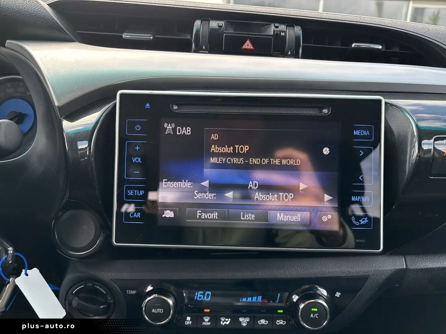 TOYOTA Hilux Double Cab Comfort 4x4 2.4 D-4D EU6d Sperr