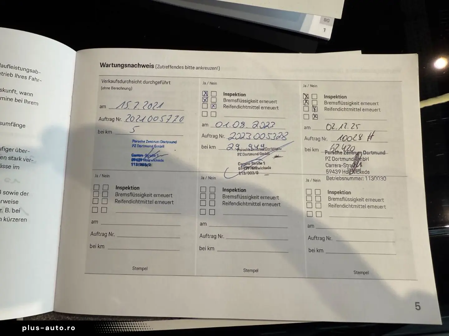 PORSCHE Taycan  Approved Kamera Tempostat Aero20Zoll