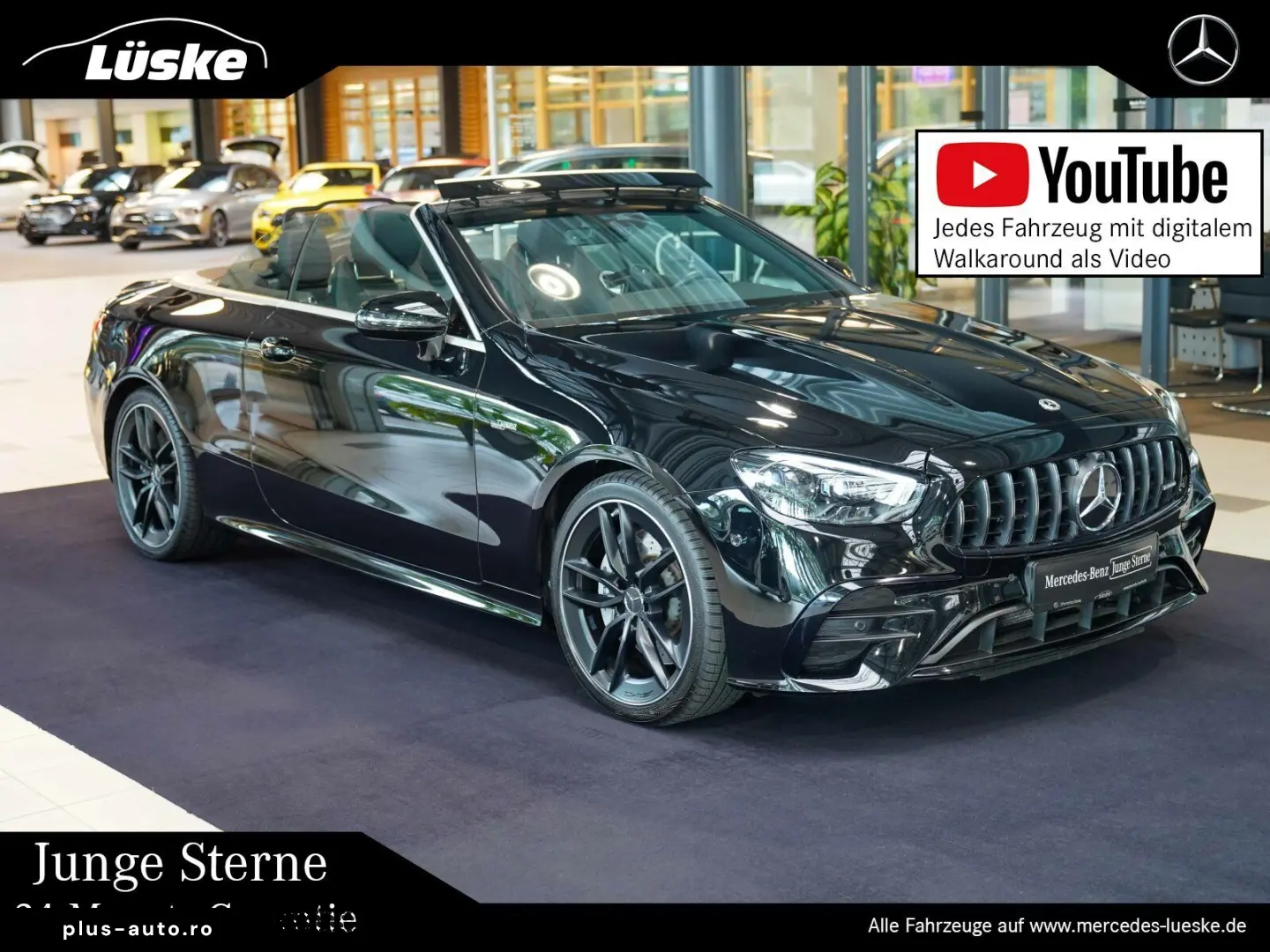 MERCEDES-BENZ E 53 AMG 4M  Cabrio Night Burmester